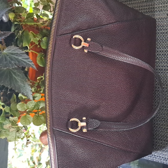 COACH Prairie Oxblood/Burgundy/Maroon Satchel/ Crossbody Like New Excellent Cond - Picture 9 of 14